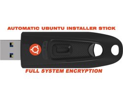 Ubuntu 26.04 Custom Usb Automatische installatie stick met volledige versleuteling (encryptie).