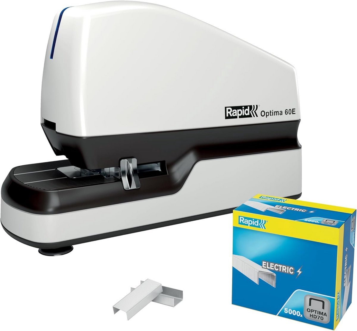 Elektrische Nietmachine - Automatisch en Contactloos - Hoge Capaciteit (60 Vel) - Inclusief 5000 Nietjes