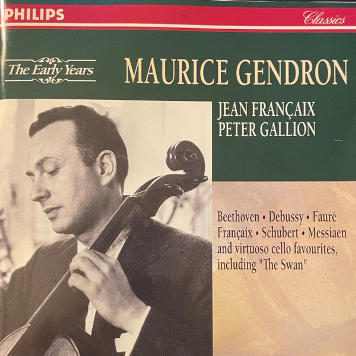 Maurice Gendron, Jean Françaix, Peter Gallion ‎– The Early Years