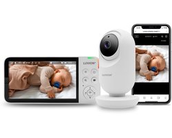 LUVION® Supreme Connect 3 – Babyfoon met Camera en App – Met en Zonder Wifi – Premium Baby Monitor