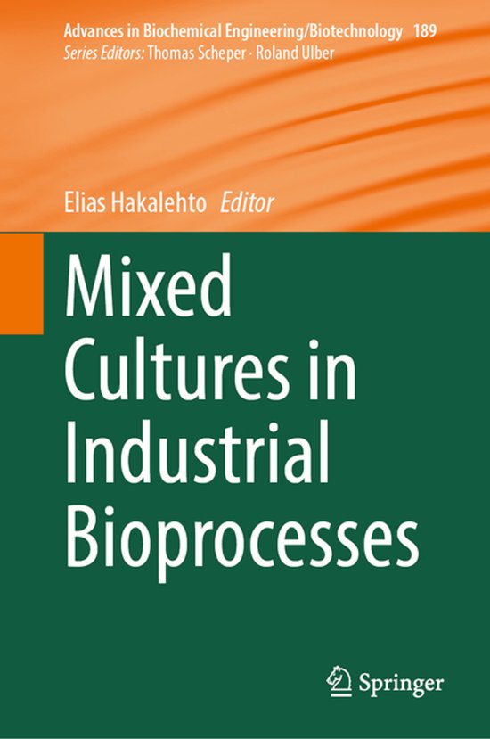 Advances in Biochemical Engineering/Biotechnology189- Mixed  ... - cover