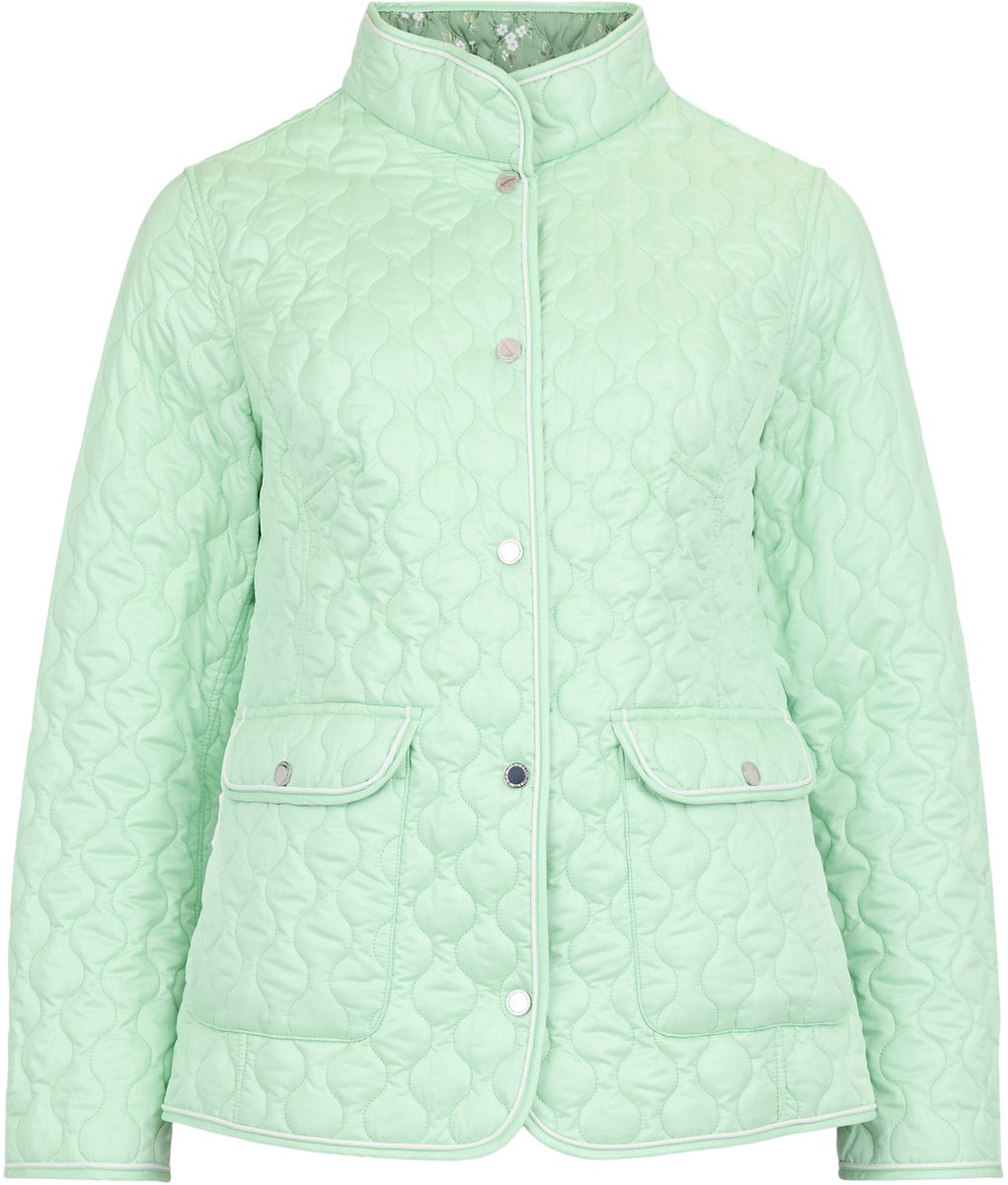 Normann Light Quilted Reversible Jacket MintGroen Maat 40