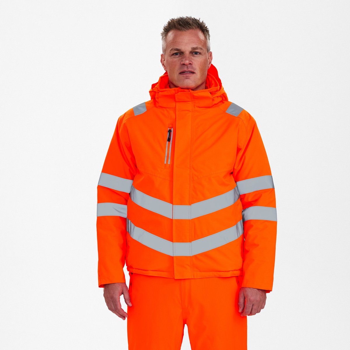Engel Safety winterjack 1946-930 - Hi-vis Orange - XS