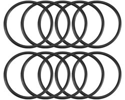 Nitrilrubber O-ringen 10 stuks - 45mm buitendiameter 40mm binnendiameter 2.5mm breedte - Metrische afdichtingsringen - Rubberen ringen - O-ringen - Afstandhouders - Kraan - Loodgieterswerk - Auto reparatie.