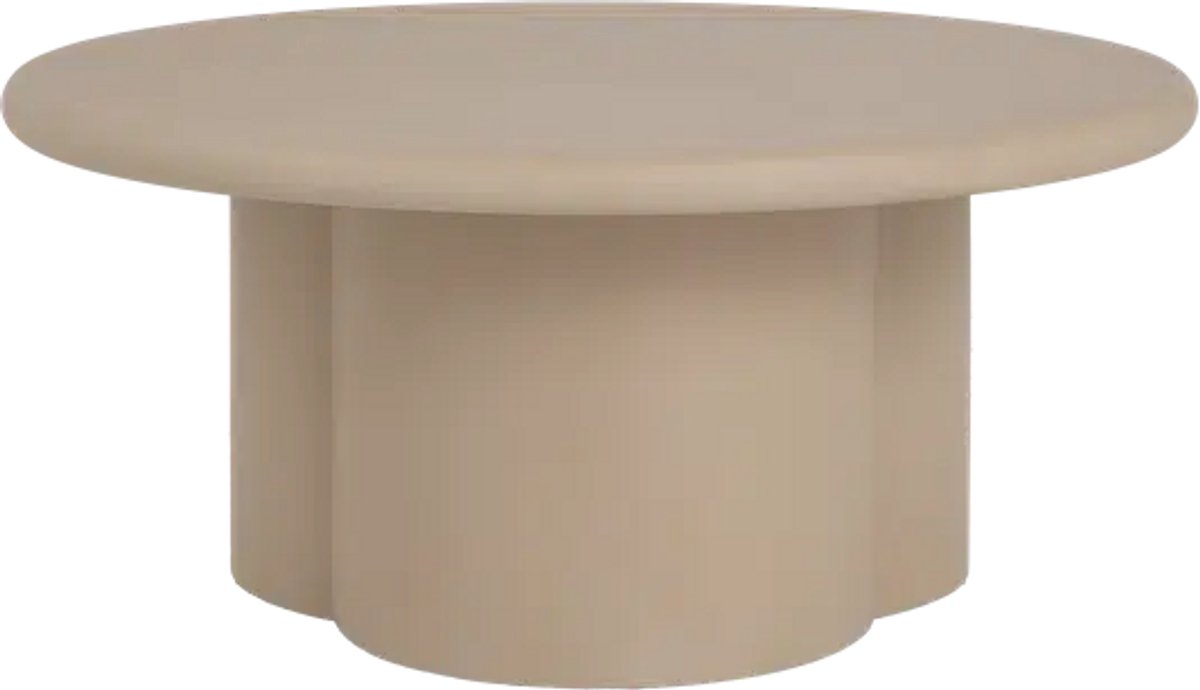 Tower Living Melzo Salontafel rond beige 90 cm