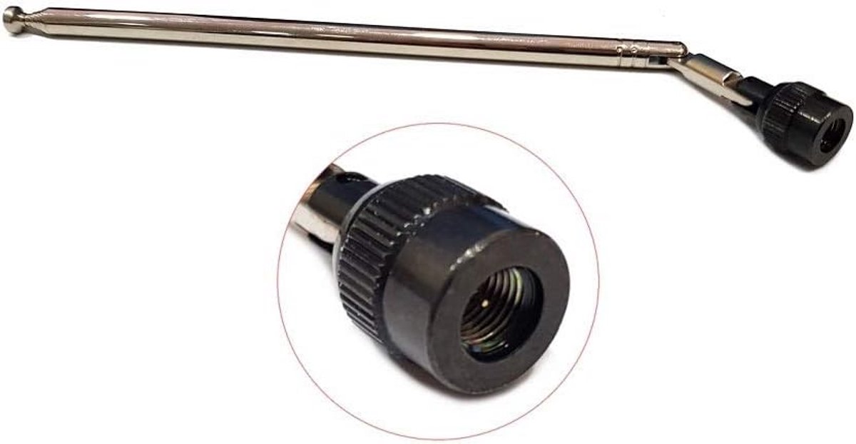 Vervangende Antenne voor Scanner IC-R30 Ontvangst - Flexibele Telescoopantenne