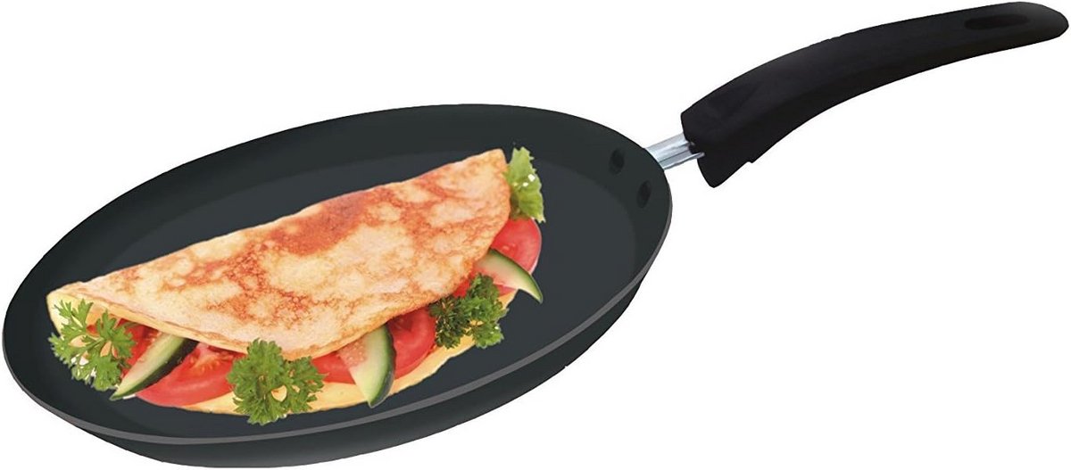 Kwaliteit Pannenkoekenpan 24 cm - Anti-Aanbaklaag voor Pannenkoeken en Omeletten