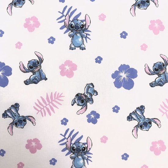 Lilo en Stitch dekbedovertrek roze 140 x 200 cm - 70 x 90 cm - katoen van Merkloos — afbeelding 2