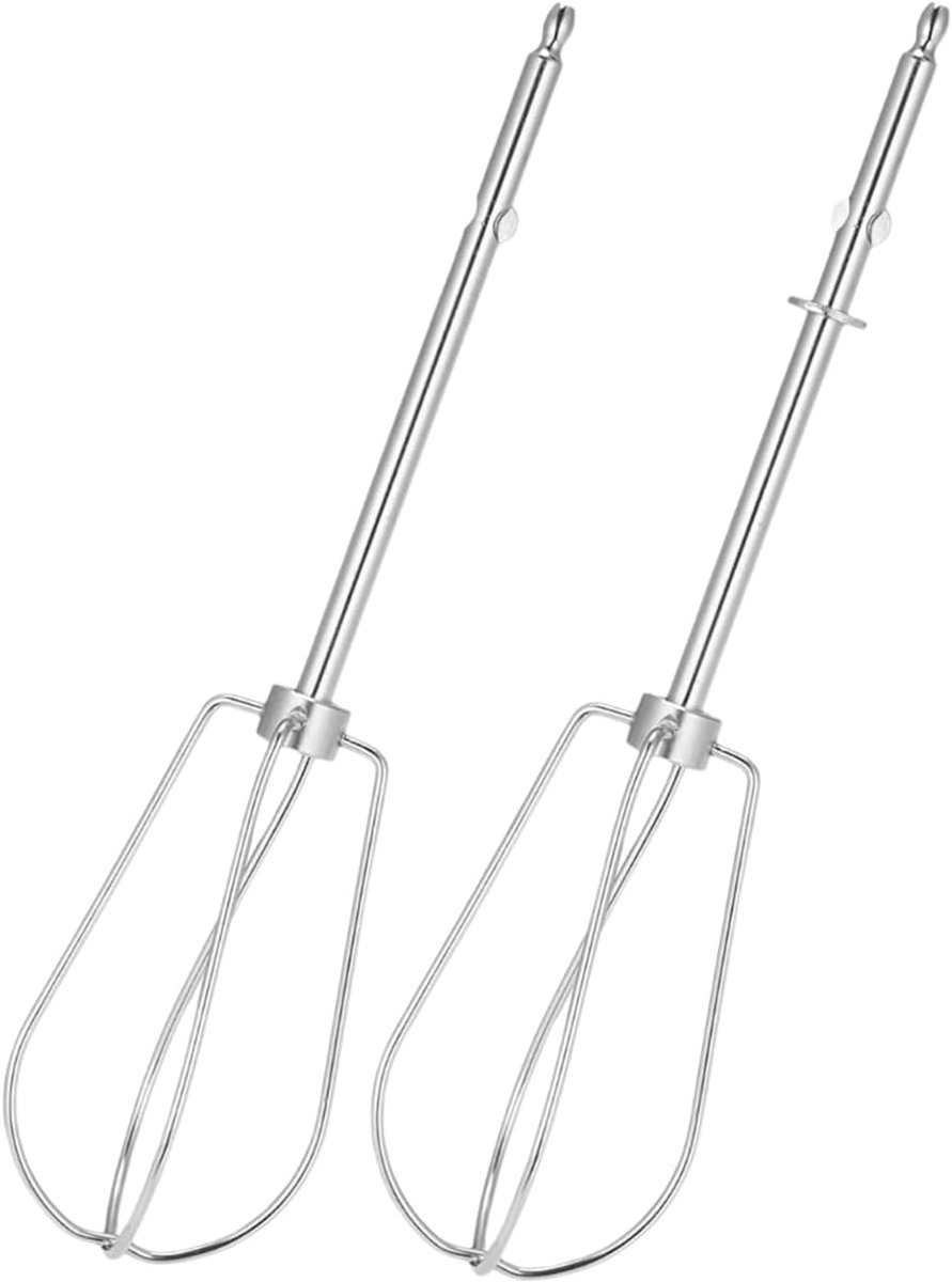Garde Set - Mixer Accessoires - Beslag Maken - Universele Pasvorm - 18 x 4 cm - Zilver
