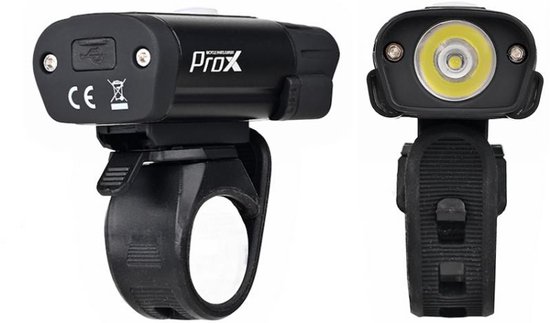 ProX Hydra II Series - Voorlamp Fiets - 400 Lumen - USB-C Oplaadbaar - Inclusief GoPro Mount — afbeelding 3