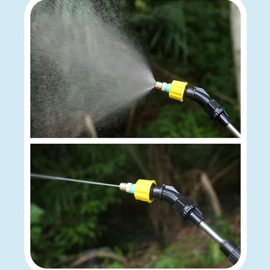 Accu Rugspuit - Elektrische Spuiter - Tuinonderhoud Bemesten - Type-C Opladen - 5L of 8L - Lichtblauw van Merkloos	 — afbeelding 4