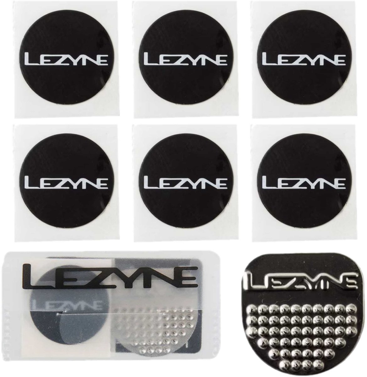 Lezyne Smart Patch Kit - Zelfklevende Bandenplakset - Ultiem Compact - Staal thumbnail 4