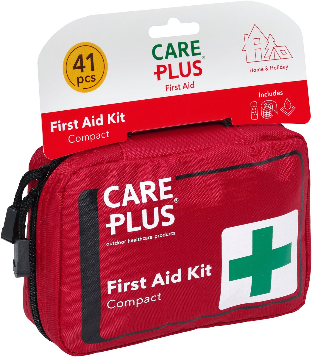 Care Plus - EHBO Kit Compact - 41-delig - Kleine EHBO Set voor Auto, Reis & Thuis – foto 6