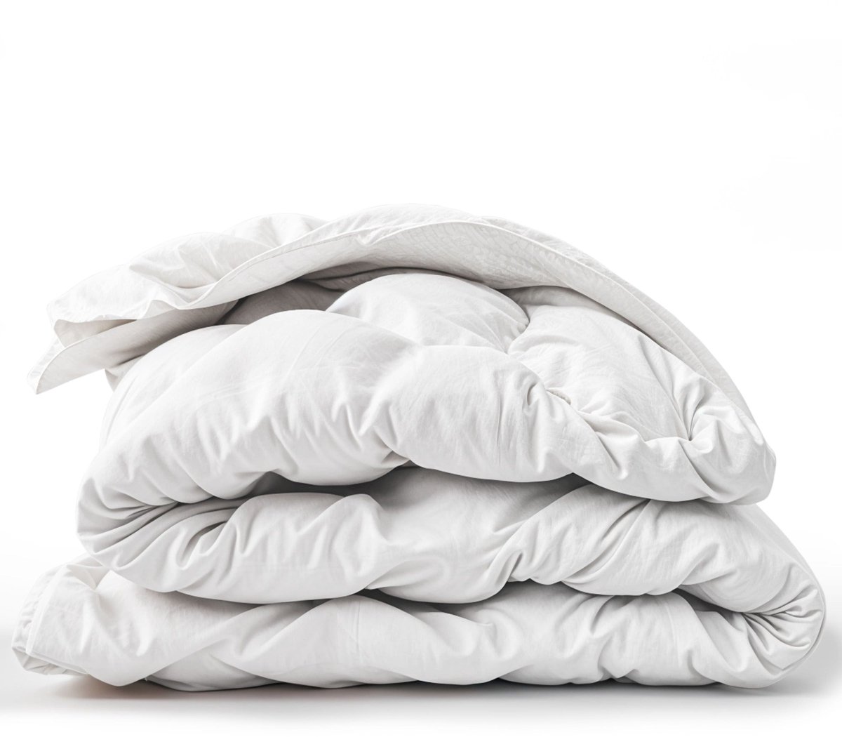 The White Stone Zomerdekbed 155x200 cm 150 g | Zachte Soft-Vulling | Gewatteerd Hypoallergeen Wit Microvezel Dekbed