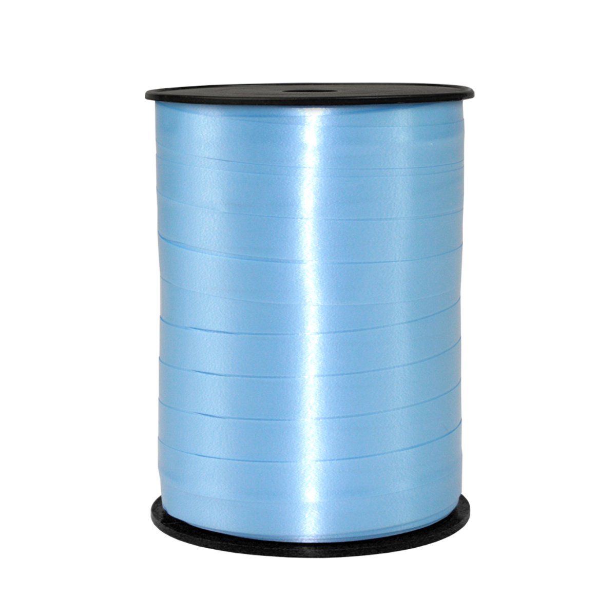 Krullint licht blauw 10mm x 250meter /Cadeaulint / Sierlint / Verpakkingslint/decoratie/ kado