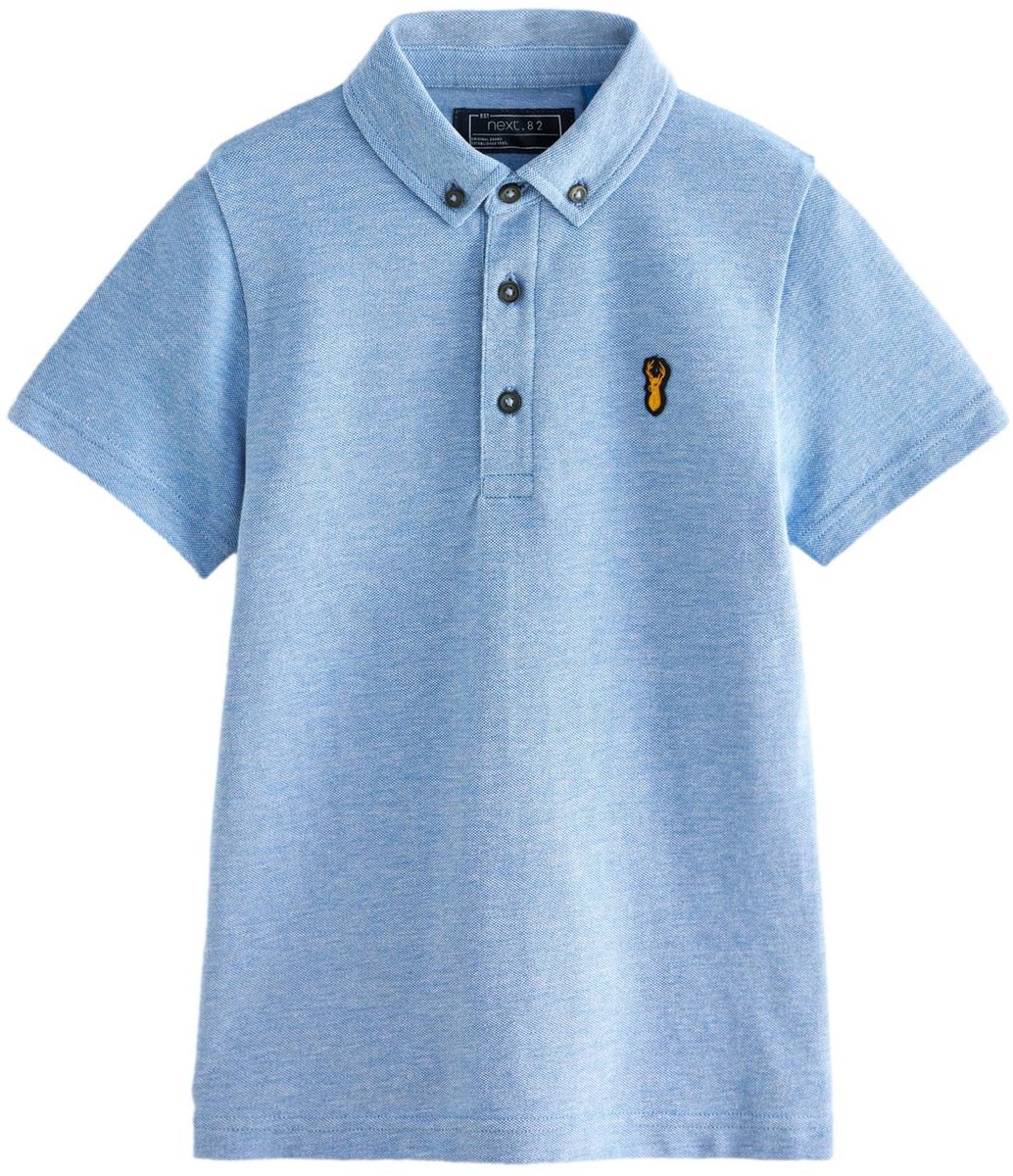 Next - Jongens - Poloshirt met korte mouwen - Blauw