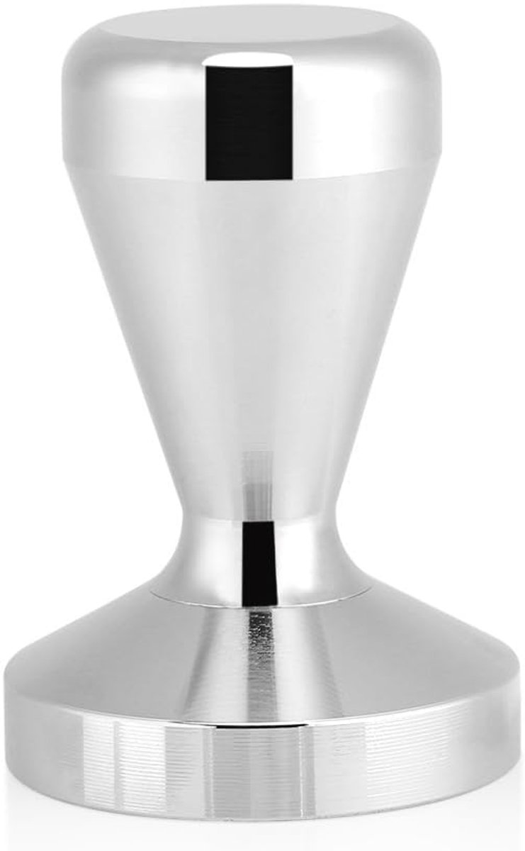 Koffiestamper - Espresso pers - Perfecte espresso - Gelijkmatige druk - 575 mm - Zilver