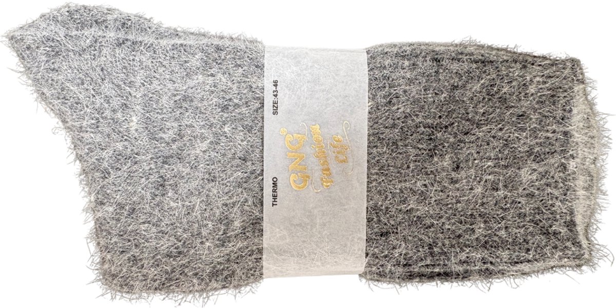 green-goose® Alpaca Sokken Unisex - Maat 40-43 - Grijs - Heerlijk Zacht Alpacawol
