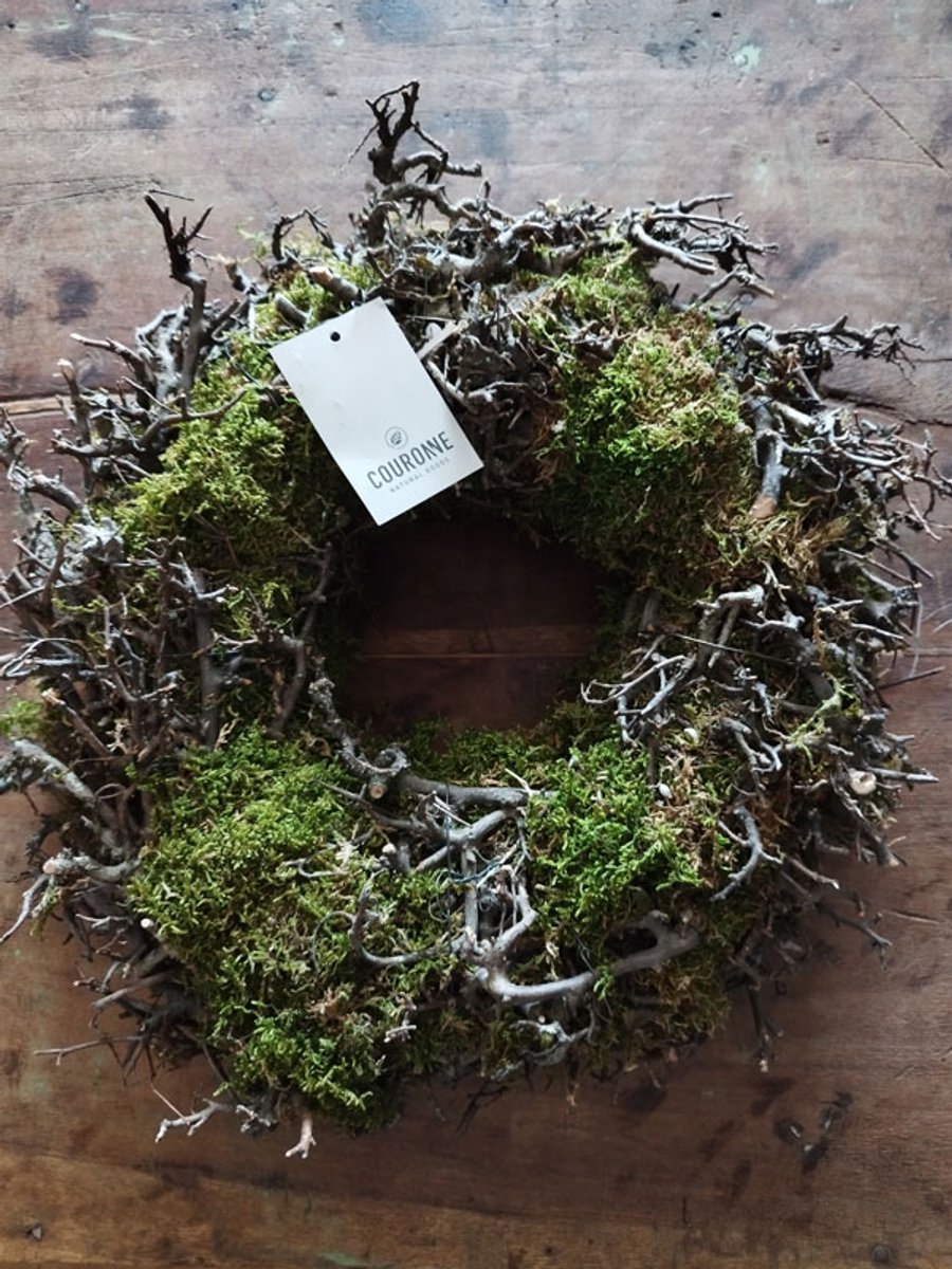 Moss bonsai mix krans 35 cm