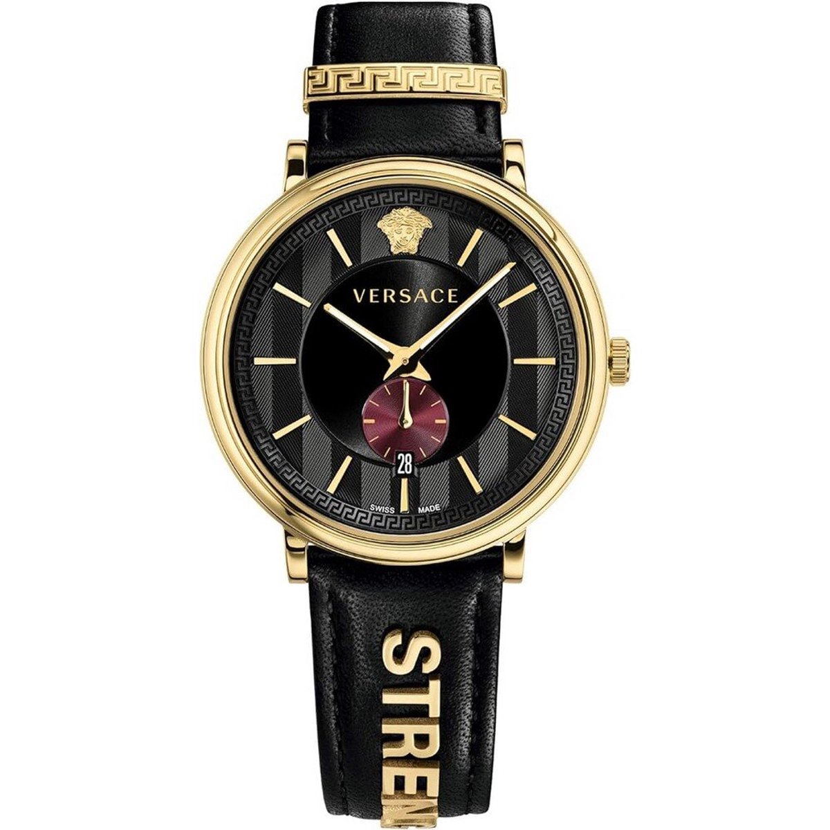 Versace - VBQ050017 - Polshorloge - Heren - Kwarts - V-Circle