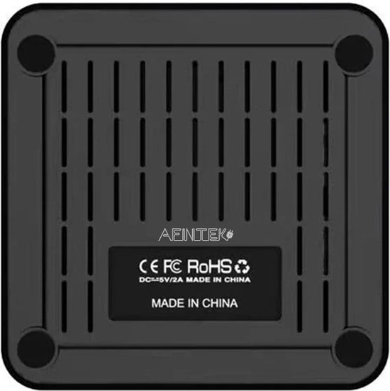 Android TV Box 4K Chromecast Streaming Box avec WiFi Bluetooth Incl. Assistant Google et Netflix
