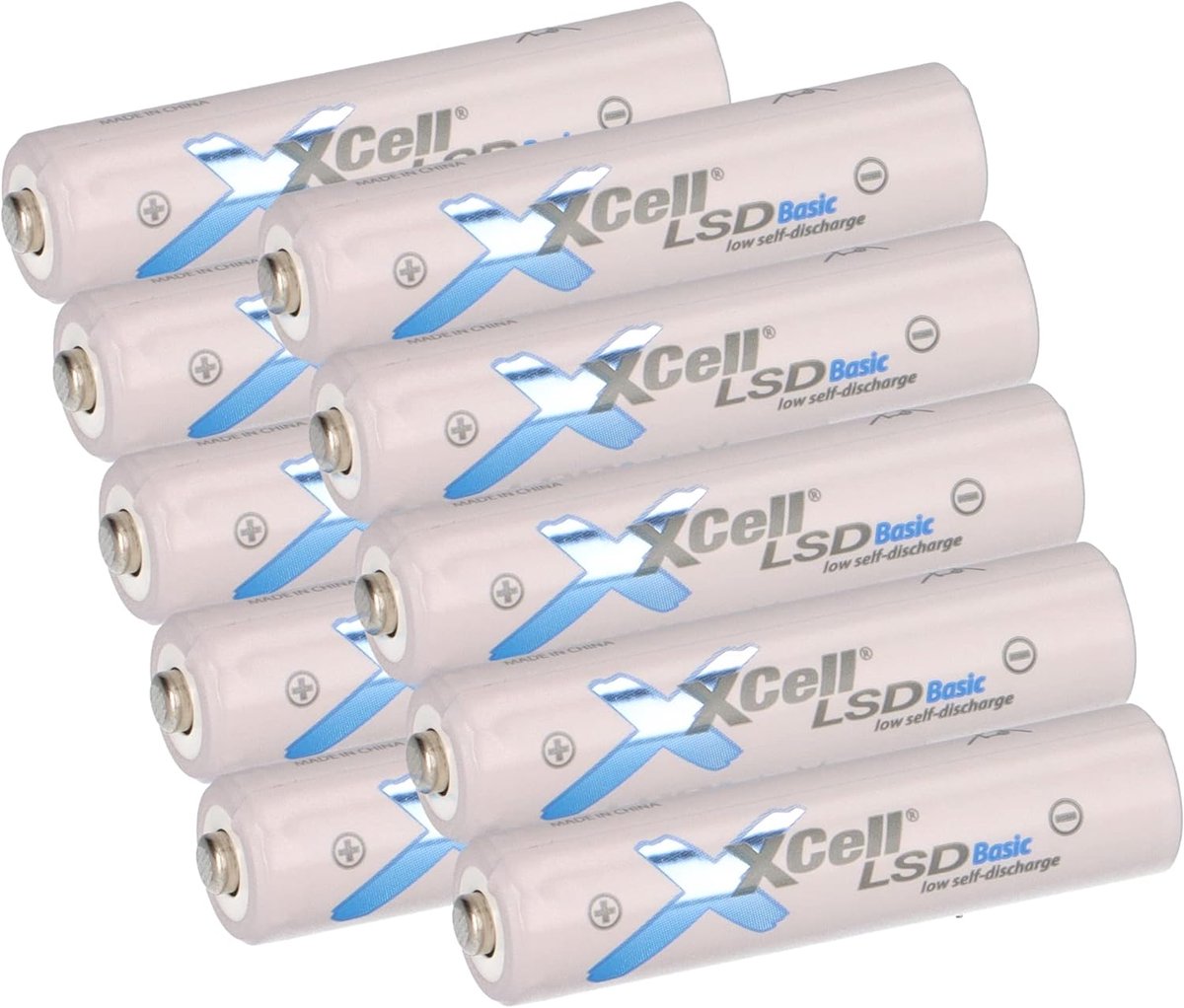 Oplaadbare AAA Batterijen - Accu's Micro - Apparaten Voeden - Lage Zelfontlading - 800 mAh