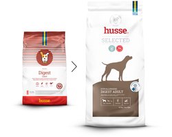 Husse Lam en Rijst Giant - Hypoallergeen Hondenvoer, Hondenvoeding Droog, Hondenbrokken Hypoallergenic - 5 x 100g Proefpakket