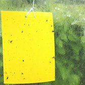 HORIVER gele vangplaten - 10 x small tegen bladluis, varenrouwmug