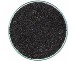 Aquarium Zand Grind - Bodembedekker Aquarium - Natuurlijk Substraat - 100% Veilig Organismen - Korrel 1-3mm - Zwart
