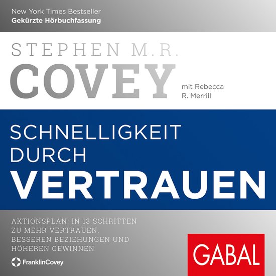 Schnelligkeit durch Vertrauen - cover