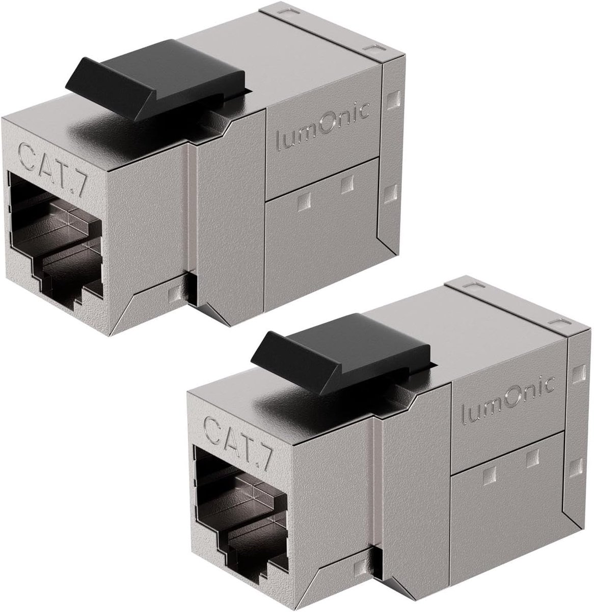RJ45 Koppeling - Netwerk Verlengstuk - Netwerk Uitbreiding - 10Gbit/s Afgeschermd - CAT7 Keystone