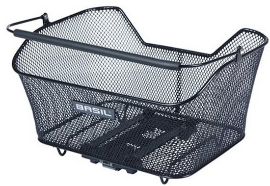 Basil Base M Multi System Fietsmand - Achter - Staal - Zwart - Medium van Basil — afbeelding 4