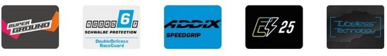 Schwalbe Vouwband G-One Allround Double Defense - RaceGuard - 27.5 x 2.25 inch / 57-584 - ADDIX - Zwart van Schwalbe — afbeelding 4