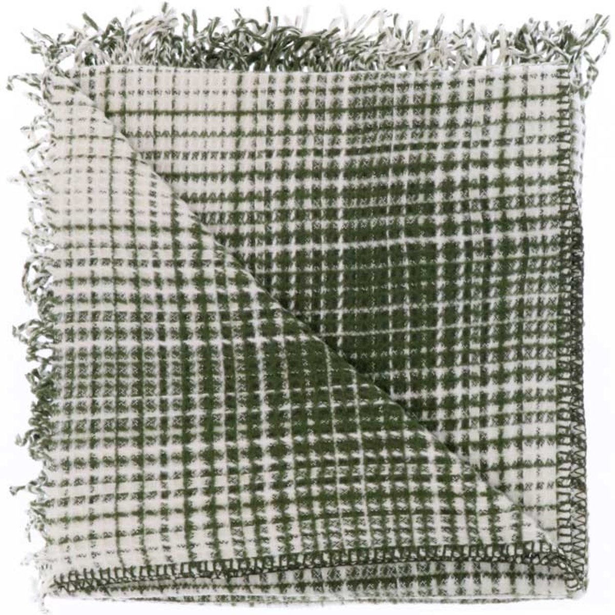 Unique Living Plaid Allon 130x180cm Laurel Green Groen