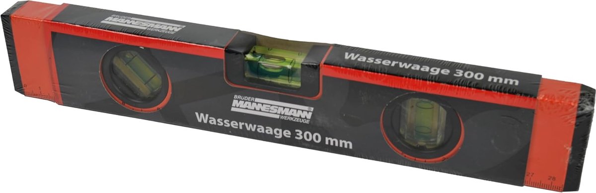 Waterpas - Meetinstrument - Kluswerk Binnen - Aluminium Constructie - 30 Centimeter - Zilver