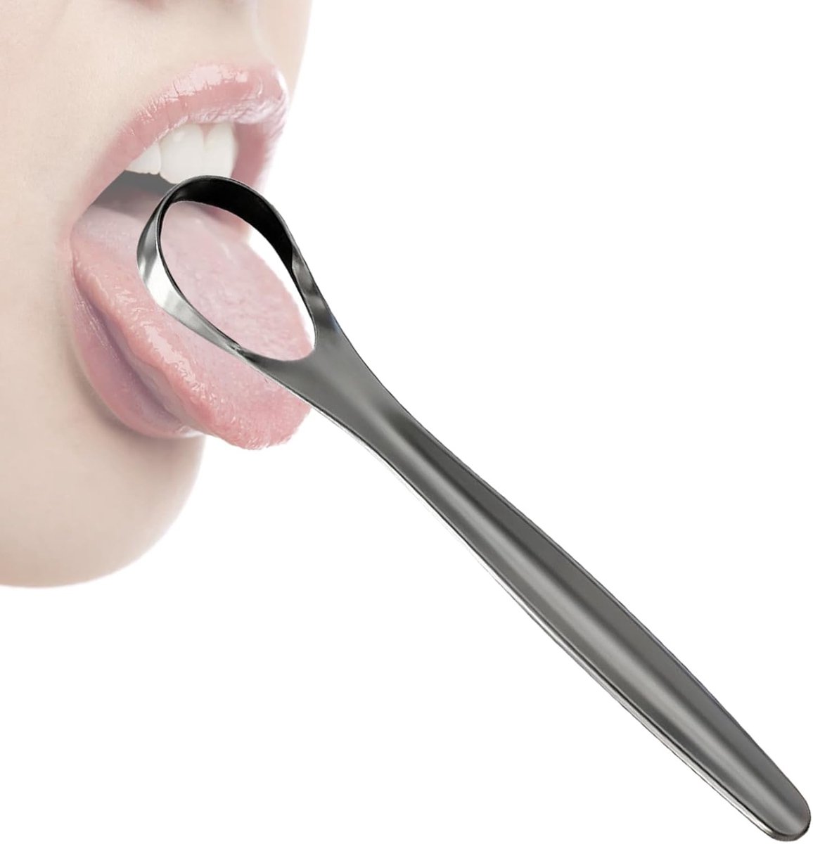 Tongreiniger - Tongschraper - Frisse Adem - Ergonomische Greep - 143 cm