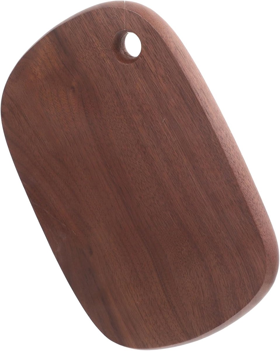 Snijplank Walnoot - Keukenhulp - Voedsel Bereiden - Duurzaam Materiaal - 22.5x15 cm - Bruin