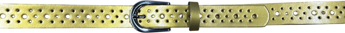 Timbelt Perfo Riem 2526 2.5 cm - Beige - One size