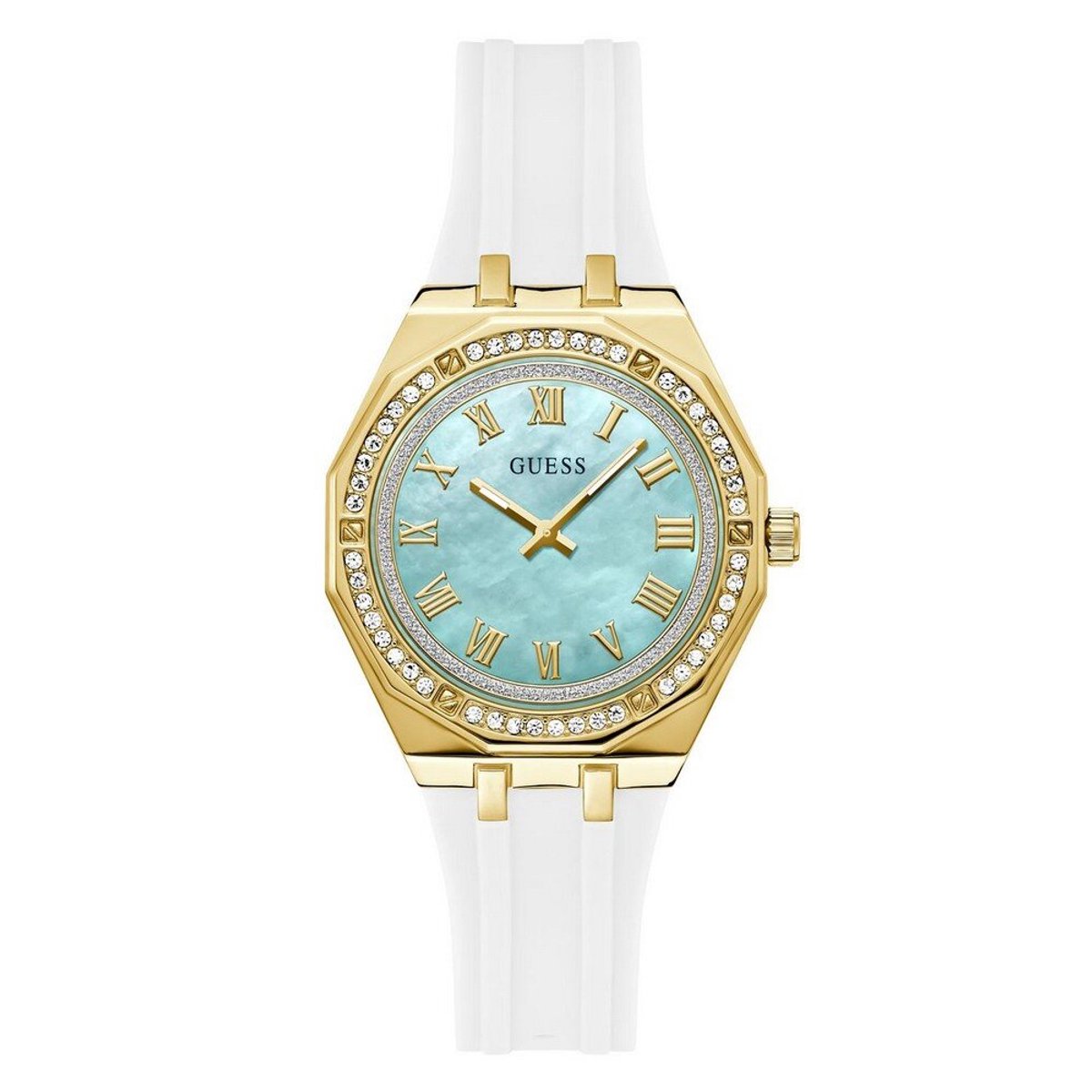 Guess Desire GW0872L1 Horloge - Siliconen - Wit - Ø 36 mm