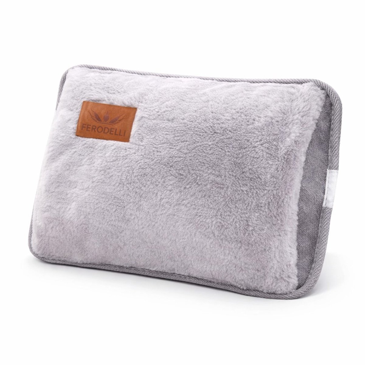 Bol.com Ferodelli Elektrische Kruik - Oplaadbare Kruik - Warmtekussen - Elektrische Warmtekruik - Warmwaterkruik - Water - Met H... aanbieding