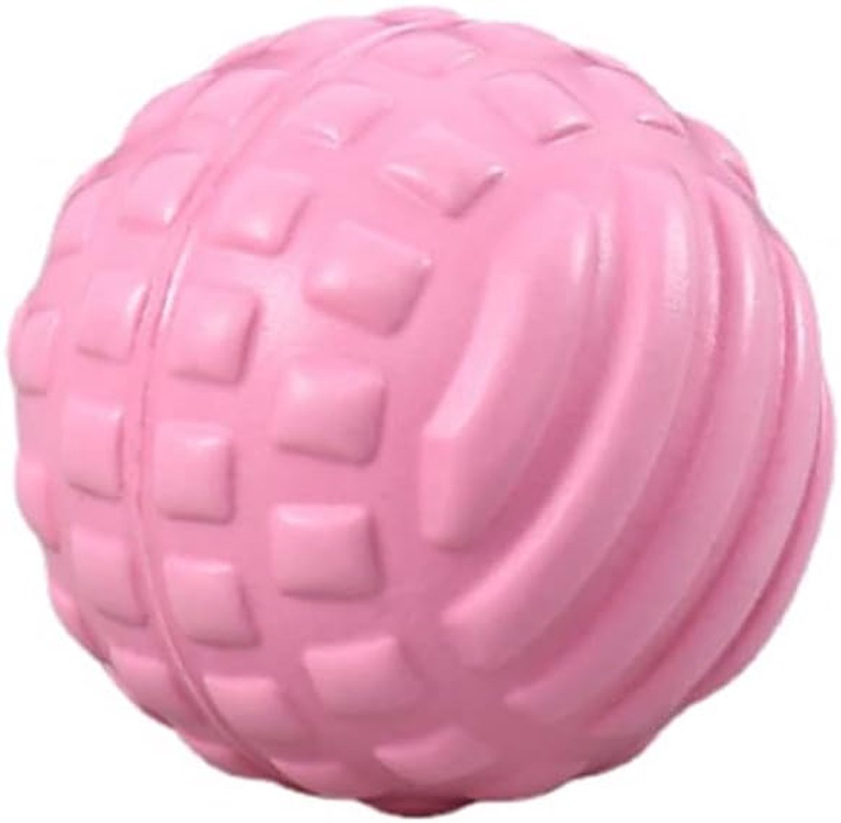 Massagebal - Fascia bal voet - Spierontspanning nek - Verlicht druk - 7cm diameter - Roze