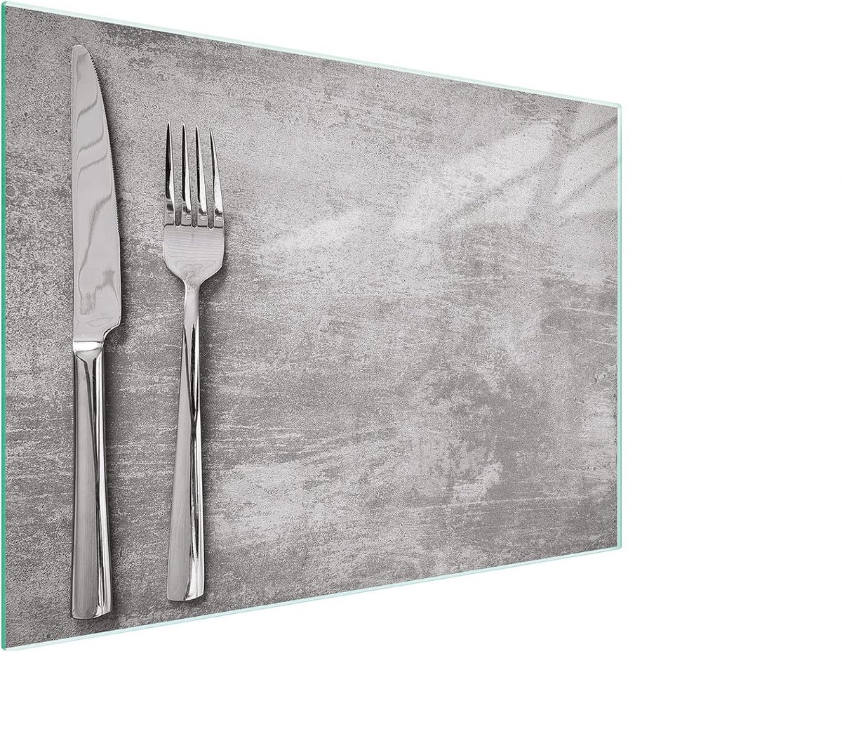 Glazen Werkbladbeschermer Kookplaat Afdekplaat Keuken Beschermen Gehard Glas 30x22 cm Zwart