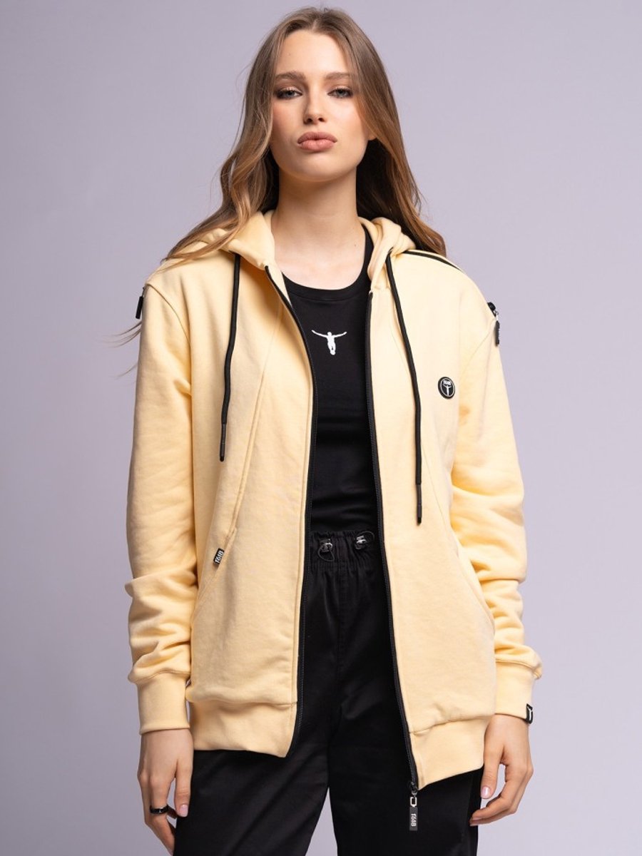 1'618 Zip-Up Hoodie - Banana