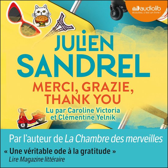 Merci, grazie, thank you - cover