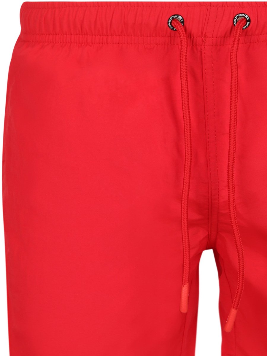 Suitable Zwembroek Plain Rood - Heren zwemshort - Sneldrogend — afbeelding 3
