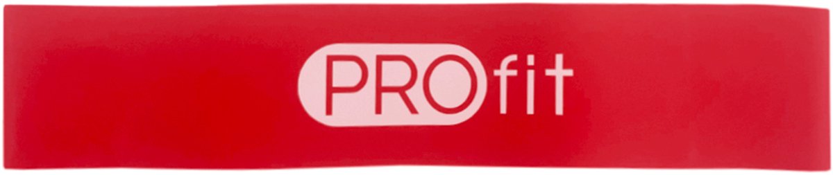 PROfit Guma Mini Band 50cm x 5cm x 0,6mm Rood