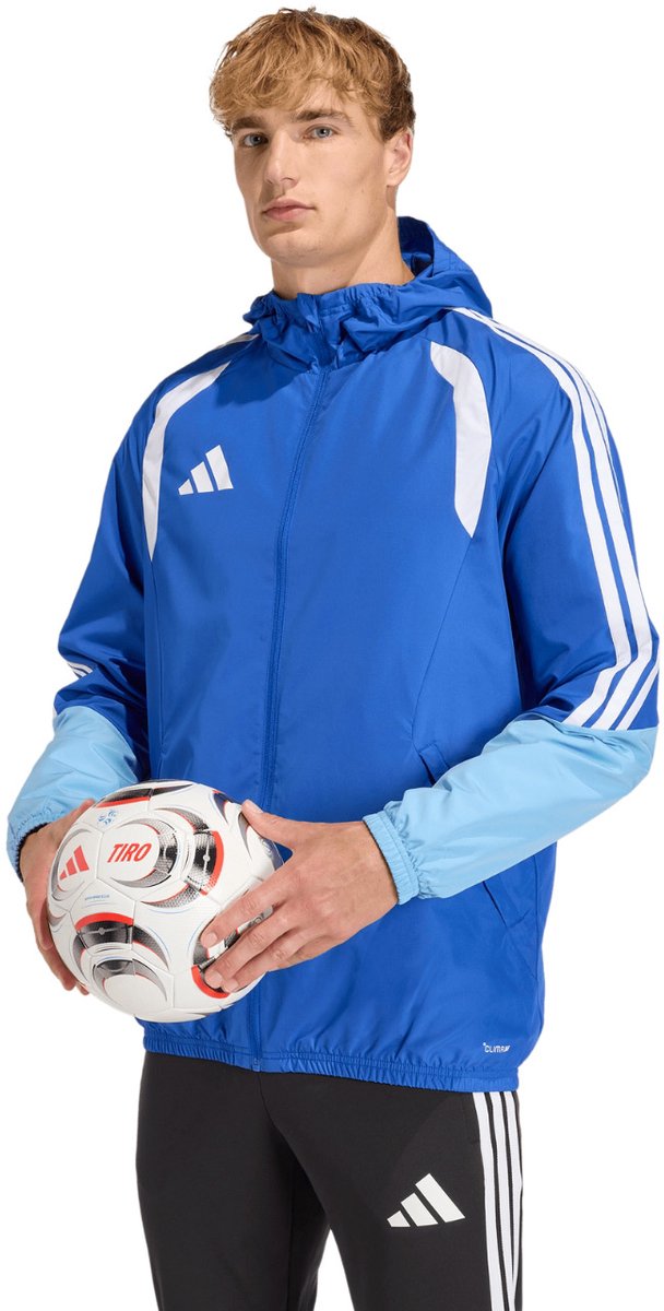 adidas Jas Heren Tiro 26 Competition All Weather Blauw - Maat XL