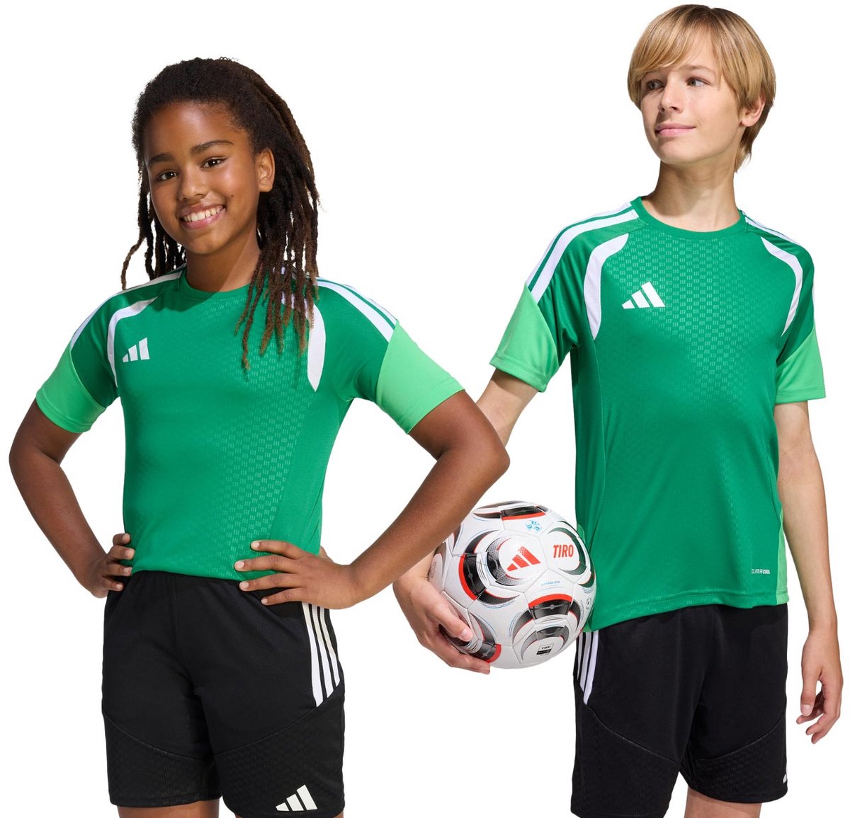 adidas T-shirt Kinderen Tiro 26 Competition Training Jersey Groen - Maat 152cm