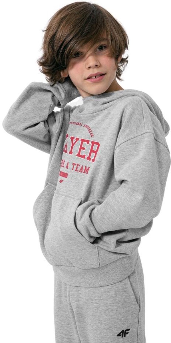 4F Sweater Jongens Lichtgrijs HJZ22