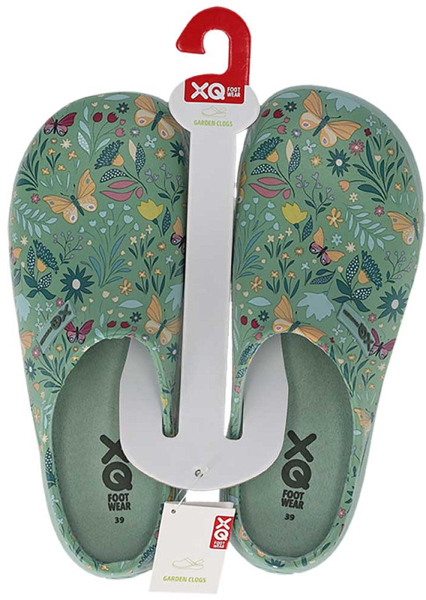 XQ - tuinklomp - dames - butterfly - mint - maat 40